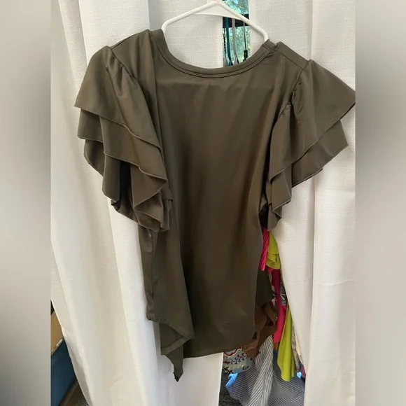 Grace and Emma Olive 3XL Bodysuit - Picture 2 of 3